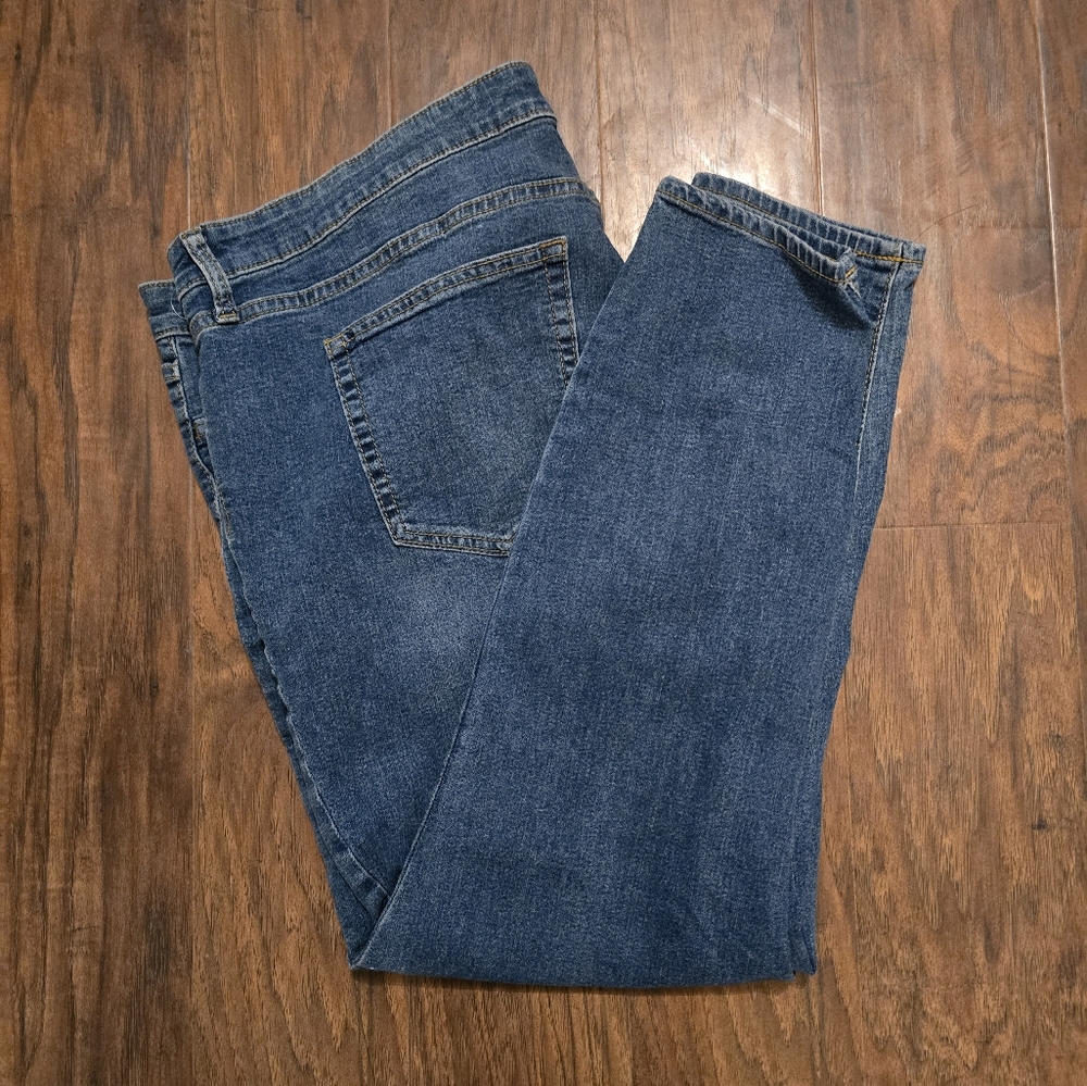 GAP Blue Straight Leg Jeans Classic Denim